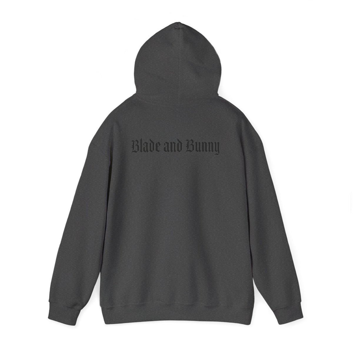Horror Teddy Hoodie — Bloody Knife Plush Graphic Hooded Sweatshirt