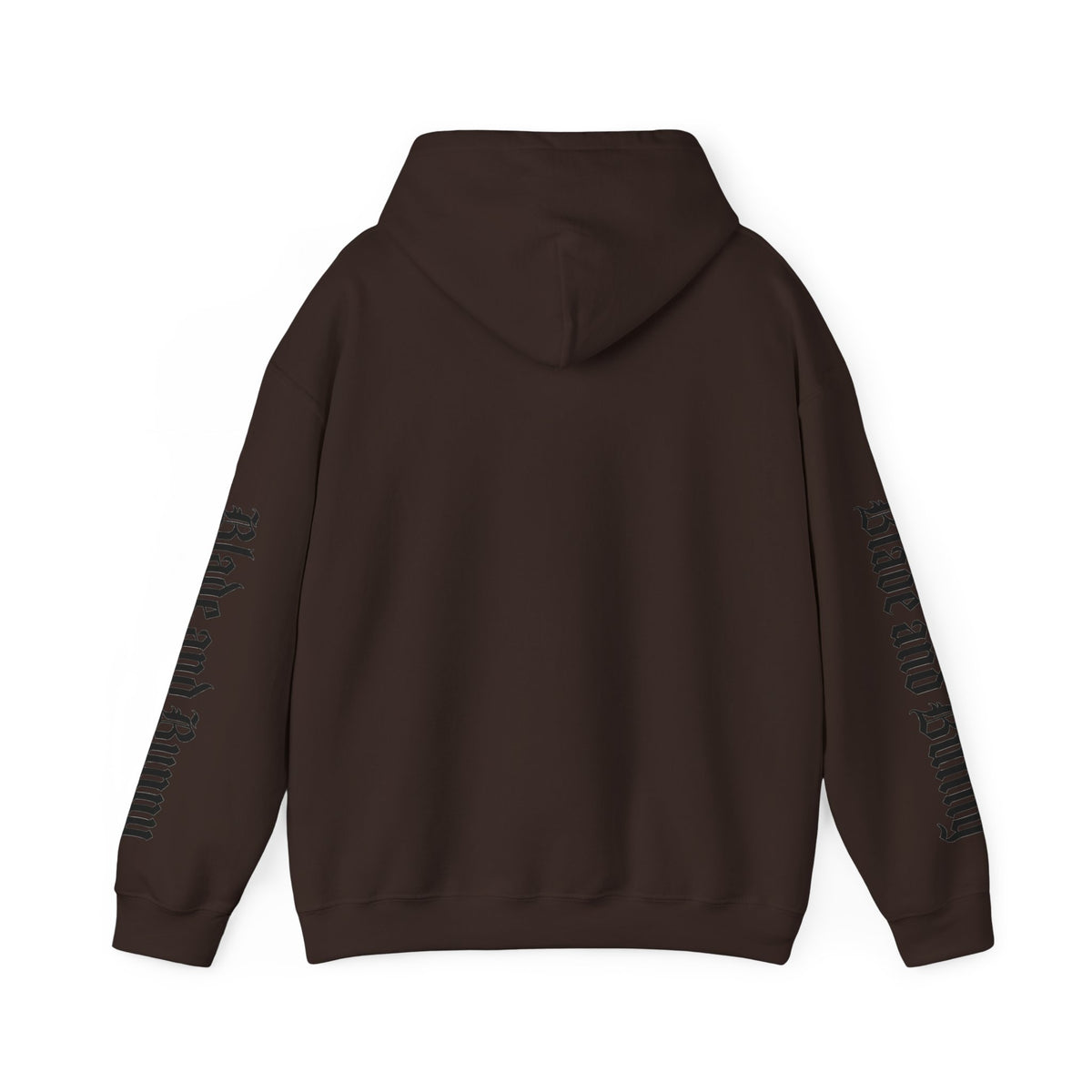 Blade and Bunny Hoodie — Gothic Purple Stitched Bunny Graphic Sweatshirt
